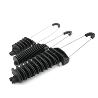 Collier de tension de câble de haute qualité 8-16 mm, collier d'ancrage, type coin, pour câble FTTH ADSS