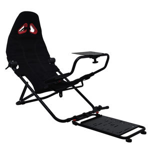 เก้าอี้แข่งเกมคอมพิวเตอร์สำหรับเล่นกีฬาอิเล็กทรอนิกส์คลาสสิกใหม่ที่นั่งห้องนักบินจำลอง - Product Image 1