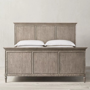 Tête <span class=keywords><strong>de</strong></span> <span class=keywords><strong>lit</strong></span> sculptée en <span class=keywords><strong>bois</strong></span> <span class=keywords><strong>de</strong></span> frêne massif, style campagnard américain, confortable, écologique et durable, pour <span class=keywords><strong>lit</strong></span> King/Queen Size - Product Image 3