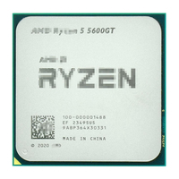 Prosesor CPU A-M-D R5 5600GT R5 5500GT - Seri R5 5000 6-Core 12-Thread Baru 3.6 GHz Socket AM4 65W dengan Grafis Radeon