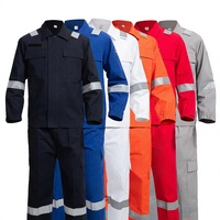 Ensemble de vêtements de travail de sécurité réfléchissants en coton à haute visibilité, 2 pièces, respirant, combinaison de travail industrielle unisexe, pour les travailleurs routiers