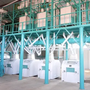 30-60TPD grain milling machines in south africa / wheat flour mill spare parts / millstones grinding