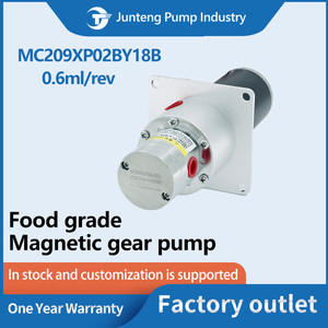 Bomba de engranajes de accionamiento magnético Clean-in-Place con acero magnético encapsulado en PPS para integradores de sistemas de llenado y envasado de agroquímicos - Product Image 2