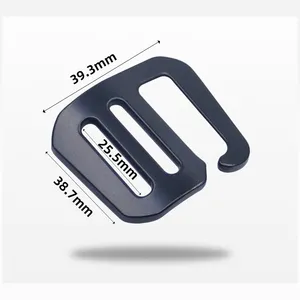 बैग Carabiners हुक आउटडोर बकसुआ क्लिप बैग <span class=keywords><strong>Buckles</strong></span> बद्धी पट्टा बेल्ट हार्डवेयर समायोज्य g बकसुआ धातु जी हुक - Product Image 1