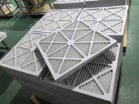 Filtre à charbon actif industriel G4 F5 F6 F7 F8 F9 H13 H14 Mini panneau plissé pour la climatisation domestique 20x20x1 Filtre à air