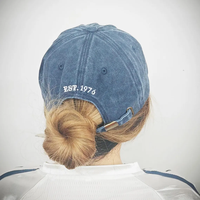 Gorra de Béisbol Rígida Unisex de Algodón de Alta Calidad con Bordado 3D Personalizado, Estilo Vintage Deportivo Urbano, 6 Paneles, Hebilla Metálica