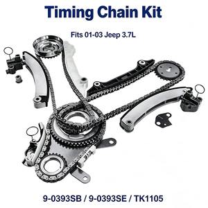 Kit de Cadena de Distribución para Reparación de Motor 9-0393SB 9-0393SE TK1105 3.7L <span class=keywords><strong>V6</strong></span> 01-03, Solución para el Ruido de la Cadena y Evita el Salto de Dientes - Product Image 1