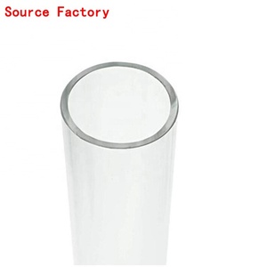 Tube rond en acrylique extrudé transparent, longueur 12 pouces, diamètre extérieur 2 1/4 pouces, diamètre intérieur 2 pouces, épaisseur de paroi 1/8 pouce (2,25 pouces de diamètre) - Product Image 2