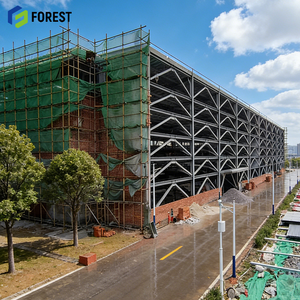 Steel Structure Parking Building Auto Deck Reliable Automated Wholesale Modern Style Multi Story Storage Facility - Product Image 1