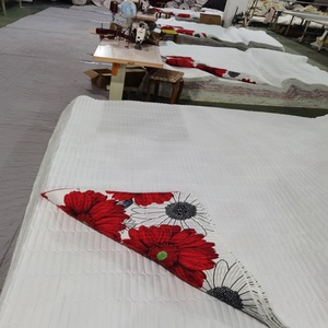 ผ้าคลุมเตียงพิมพ์ลายชุด6ชิ้นรวมผ้าห่มหนึ่งผืนผ้าปลอกหมอน2ใบและปลอกหมอน - Product Image 5