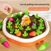 Jeu de tirage de radis, jouet éducatif d'apprentissage précoce pour enfants, entraînement mental interactif parent-enfant, jeu de société amusant