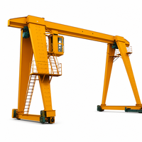 Grue à portique SDCRANE de 5 tonnes équipée d'un moteur, d'une boîte de vitesses et d'un engrenage, hauteur de levage de 12 m, portée de 30 m pour les matériaux de construction