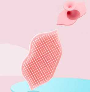 Double-Sided <b>Silicone</b> Lip Exfoliator Brush Manual Lip Scrubber Exfoliating Massage <b>Tool</b> for Smooth Fuller Lips Reusable - Product Image 4