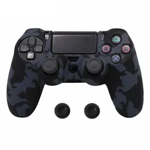 索尼Playstation 4 PS4控制器的软硅胶橡胶保护套PS4 Pro游戏手柄控制器的皮肤保护套