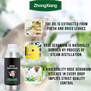 Aceite Esencial de <span class=keywords><strong>Geranio</strong></span> 100% Natural Puro de Buen Aroma para Fabricación de Velas, Precio al por Mayor, Aceite Esencial de <span class=keywords><strong>Geranio</strong></span> para Difusores de Aromaterapia - Product Image 2