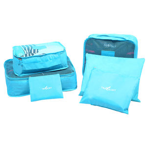 <span class=keywords><strong>Travelsky</strong></span> personnalisé 6 pièces valise voyage emballage Cubes extérieur voyage sac de rangement organisateur - Product Image 2