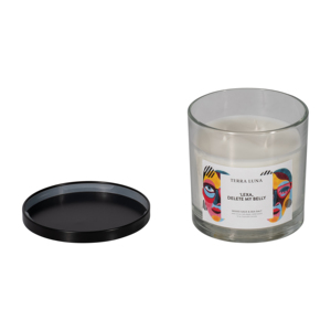 Terra Luna Lexa Delete My Belly Candle Wood Sage Sea Salt 12 Oz Pot parfumé - Product Image 2