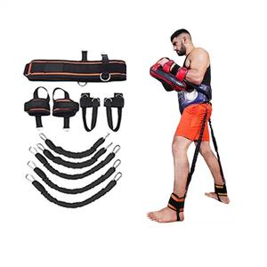 Bandas de resistencia de 150lb para entrenamiento deportivo de boxeo, fuerza explosivo, Fitness, gimnasio, <span class=keywords><strong>crossfit</strong></span>, traje, correas para el brazo, salto de fuerza - Product Image 6