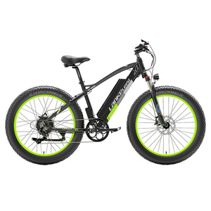 For XC4000 <b>Electric</b> <b>Bicycle</b> 48V 1000W <b>Motor</b> 17.5Ah Battery 26x4.0 Thick Tires - Product Image 2