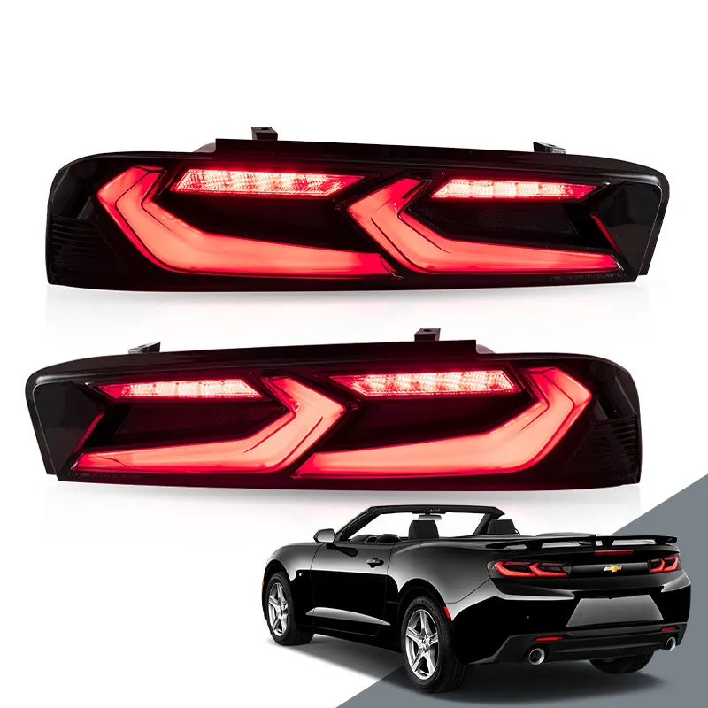 Factory LED Tail Lights 2016 2017 2018 6th Gen With Car Sequential Taillights Rear Lamp For Chevrolet Camaro Car Lamps