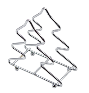 Porta Servilletas de Metal y <span class=keywords><strong>Hierro</strong></span> Personalizado con Diseño de Árbol de Navidad, para Restaurante, Cocina, Comedor, Baño y Hogar - Product Image 3