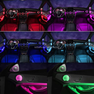 Luce ambiente Kit 4D Tweeter altoparlante turbina uscita aria 64 colori LED luci ambiente per Mercedes-Benz classe C W205 GLC <span class=keywords><strong>X253</strong></span> - Product Image 4