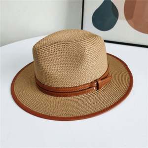 Nouveau style 2023 : Chapeau Fedora en paille décontracté pour homme et femme, idéal pour la plage et la protection solaire estivale - Product Image 4