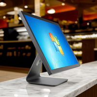 Système de point de vente tactile KDS de haute qualité pour supermarché, écran PC de cuisine 21,5 pouces, écran KDS pour cantine