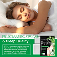 Offre Spéciale 100% Naturel Romarin Bambou Detox Minceur Pied Patch pour un Meilleur Sommeil Promotion Relaxation
