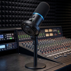 CMTECK DM660 Microfono Dinamico di Alta Qualità XLR/USB Type-C Cardioide 48/96kHz con Cancellazione del Rumore per Podcast e Streaming - Product Image 5