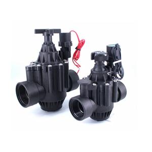 Válvula Solenoide para Sistema de Riego Agrícola, Tipo Normalmente Cerrado, de Plástico, con Revestimiento de Goma - Product Image 1