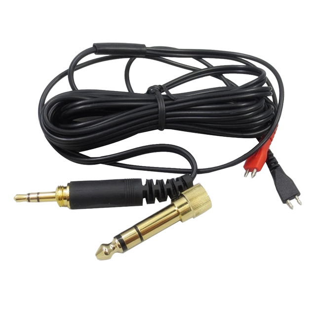 Replacement and Repair 6.35mm PVC Audio Cable for HD25 HD560 HD540 HD480 HD430 HD250 Headphones