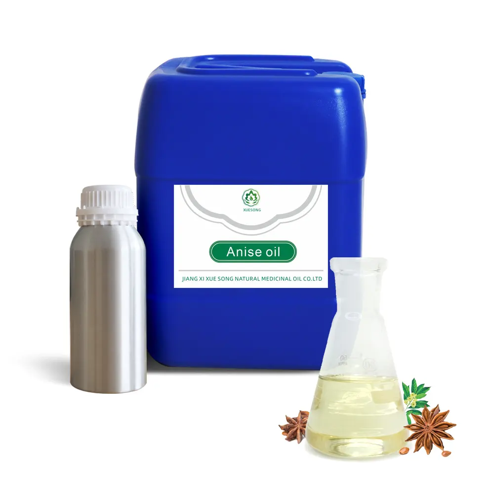 100% Natural Plant Extract Star Anise Oil 99% Anethole Manufacturer of Star Anise Essential Oil