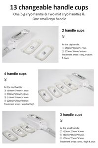 Macchina per <span class=keywords><strong>Crioterapia</strong></span> e Congelamento del Grasso 360 Cool Celulite Cryo per Uso Commerciale - Product Image 6