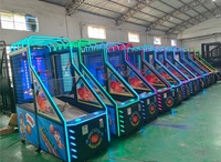 Machine de jeu d'arcade de basketball vidéo LED 42 pouces à monnayeur, jeu de sport d'intérieur de type basketball de rue, prise UE pour centres de jeux