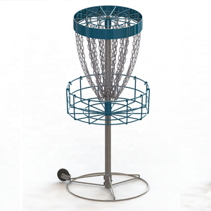 Cestino da <span class=keywords><strong>Golf</strong></span> a disco zincato a caldo con Design personalizzato diretto in fabbrica per campo da <span class=keywords><strong>Golf</strong></span> a disco - Product Image 2