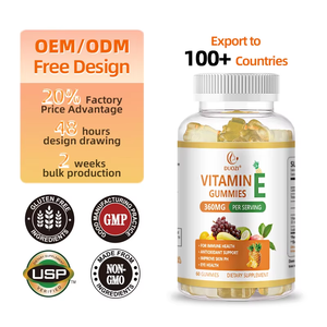 Gomitas de Vitamina E de Marca Privada OEM, 350 mg, Suplemento Dietético, 60 Unidades, para Apoyo Inmunológico y Antioxidante - Product Image 2