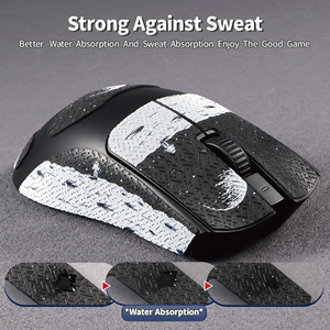 Cinta de Agarre para Ratón Resistente al Sudor para Logitech GPW GPX, Adhesiva, Antideslizante, Absorbente de Sudor, Hecha a Mano - Product Image 4