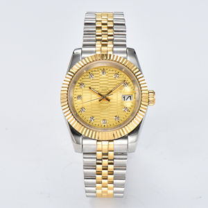 Reloj Mecánico Automático NH35 con Esfera de 36 mm, Diseño Clásico de Lujo, Brazalete de Acero Inoxidable Jubilee, con Fecha - Product Image 1