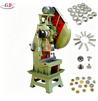 Machines automatiques à grande vitesse pour la fabrication d'œillets et de boutons avec presse à clips pour la production de boutons métalliques pour vêtements et chaussures