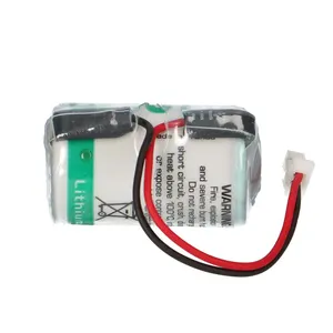 New Original LS14250 Lithium Battery 1/2AA 3.6V 1200mAh With 2-pin Plug For PLC