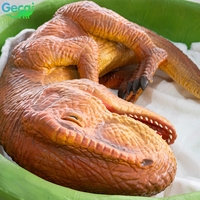 Dinosaure animatronique interactif et tactile pour enfants, utilisé dans les centres commerciaux, les musées, les sites touristiques et les parcs d'attractions