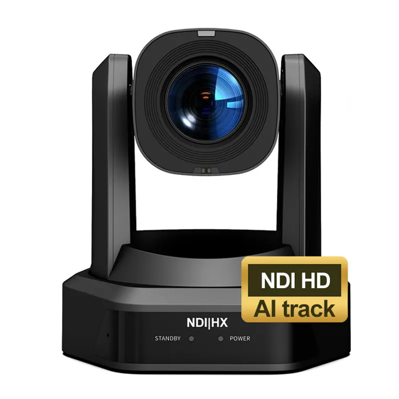 F20N videoconferenza NDI HX HD 1080P SDI HD MI uscita Video TV Studio apparecchiature per ufficio Zoom ottico telecamera PTZ 20X