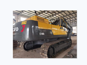 Excavatrice Volvo EC480DL, excavatrice sur chenilles robuste, machine de construction jaune, équipement lourd Volvo - Product Image 5