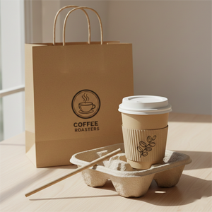 Wholesale Custom Printed Logo Single Wall <b>Disposable</b> Paper Coffee <b>Cups</b> 8oz 12oz Hot Cold Beverage Drinking Vending <b>Cup</b> - Product Image 1