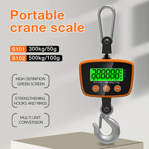 300gKg 500Kg Balance orange noire Crochet en alliage d'aluminium Balance de pesée numérique Balance suspendue - Product Image 2