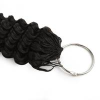 Cheveux humains à ondulations profondes pour crochet, Cheveux humains bruts pour crochet sans nœuds, Cheveux humains pour crochet double tiré Miracle Knots