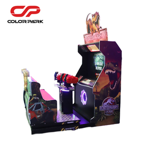 Colorful Park <span class=keywords><strong>Dino</strong></span> Shooting Arcade, <span class=keywords><strong>Juego</strong></span> de Pistola de Luz Operado con Monedas de Jurassic Park - Product Image 4