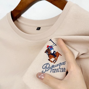 เสื้อยืดแขนยาวทรงสลิมฟิตสไตล์สตรีทแวร์ ปรับแต่งได้ตามต้องการ ปักโลโก้ วัสดุสองชั้น ป้ายไร้ขอบ ระบายอากาศได้ดี - Product Image 3