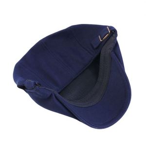 Gorra plana vintage para hombre, estilo Newsboy, para conducir, cazar, con bordado a mano, para las cuatro estaciones, cálida, informal, para exteriores - Product Image 4